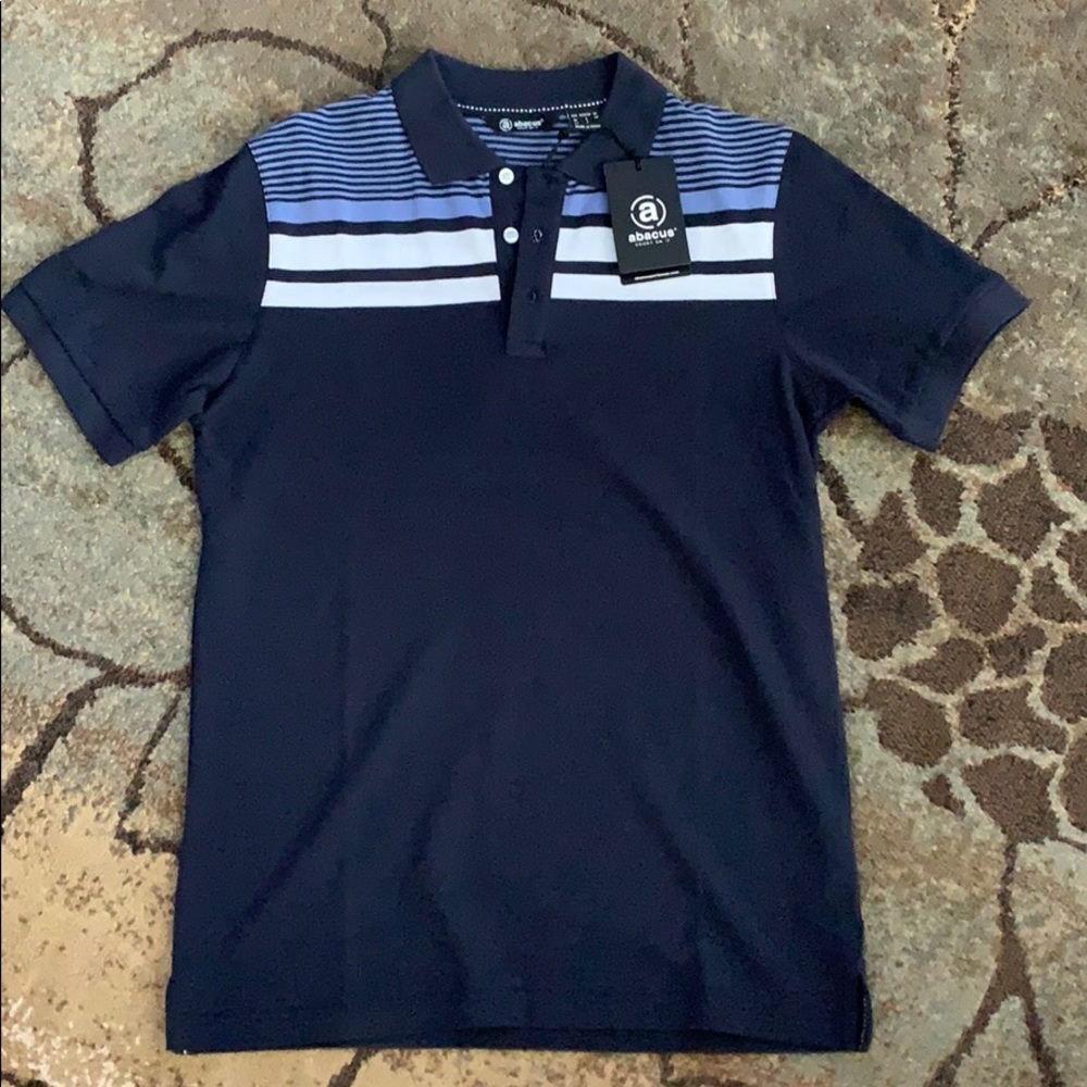 New Abacus Golf Polo. Size Small.
